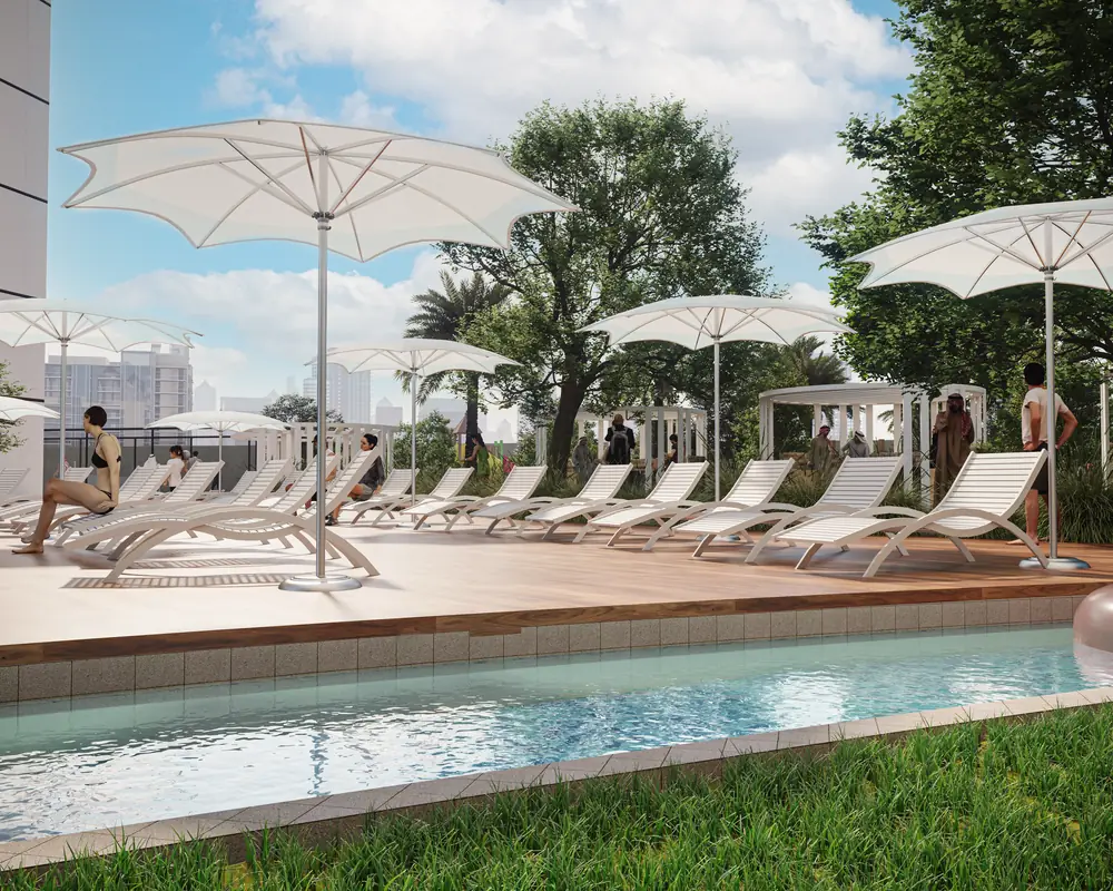 Lazy river, Maimoon Gardens, developer render